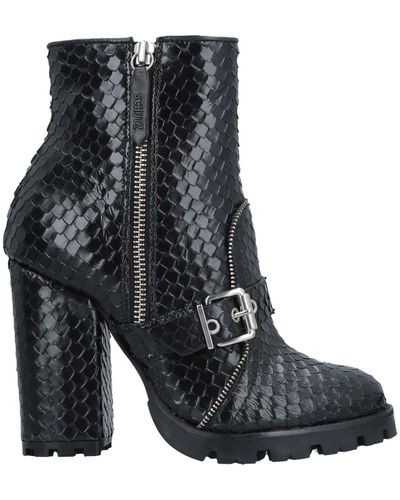 SCHUTZ SHOES Ankle Boots Soft Leather - Black
