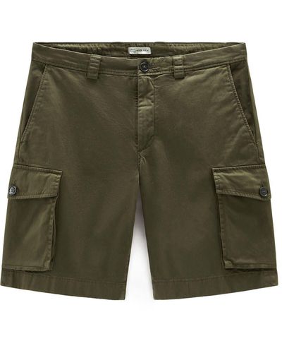 Woolrich Shorts E Bermuda - Verde