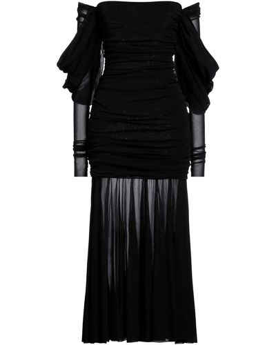 Philosophy Di Lorenzo Serafini Vestido midi - Negro