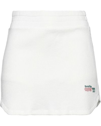 Reina Olga Mini Skirt - White