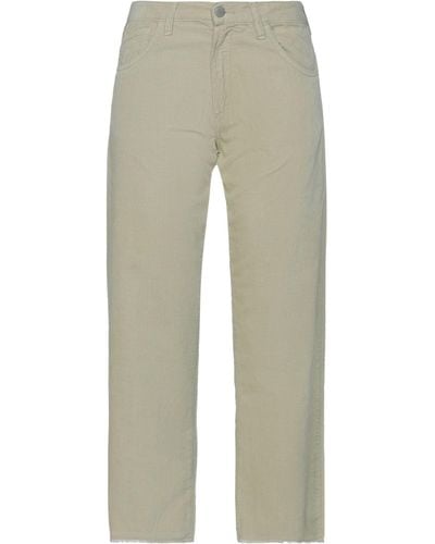 Massimo Alba Cropped Trousers - Green