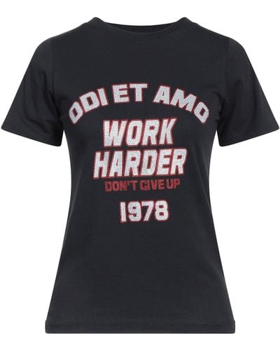 Odi Et Amo T-shirt - Black