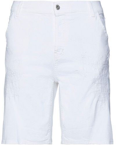 Dondup Denim Shorts - White