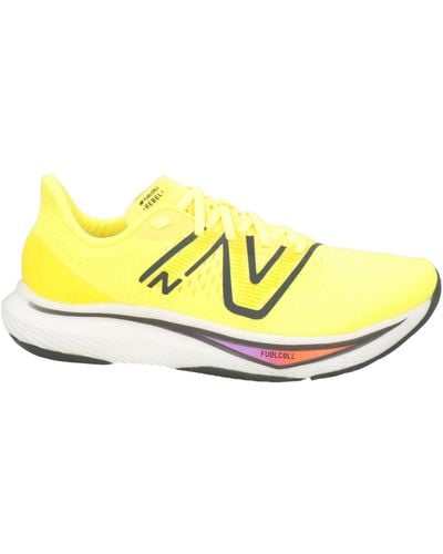 New Balance Sneakers Textile Fibers - Yellow