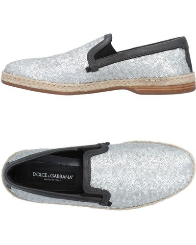 Dolce & Gabbana Mocasines - Metálico