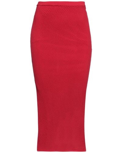 FEDERICA TOSI Midi Skirt - Red