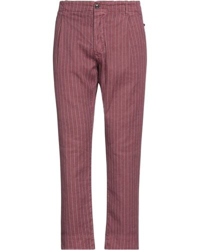 Original Vintage Style Trousers - Red