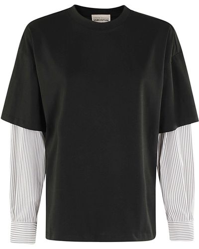 Semicouture Camiseta - Negro
