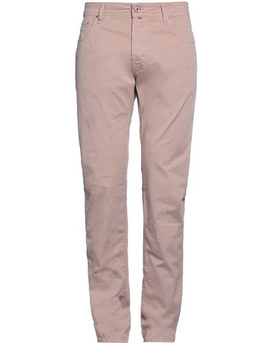 Jacob Coh?n Pastel Trousers Cotton, Elastane, Polyester - Pink