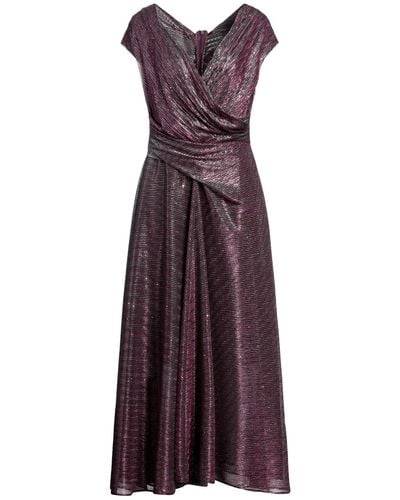 Talbot Runhof Maxi Dress - Purple