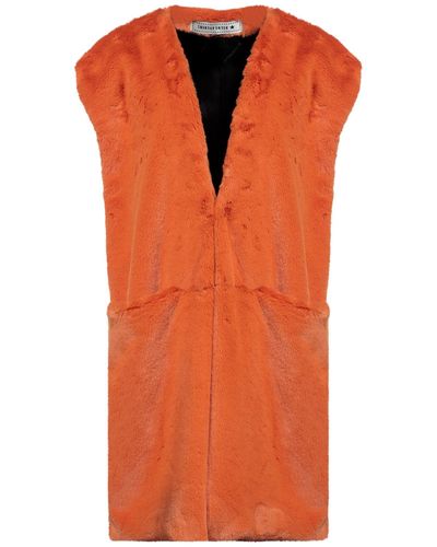 Shirtaporter Teddy Coat - Orange
