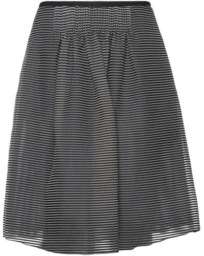 Emporio Armani Midi Skirt - Grey