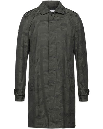 Dondup Dark Overcoat & Trench Coat Polyamide, Polyester - Gray