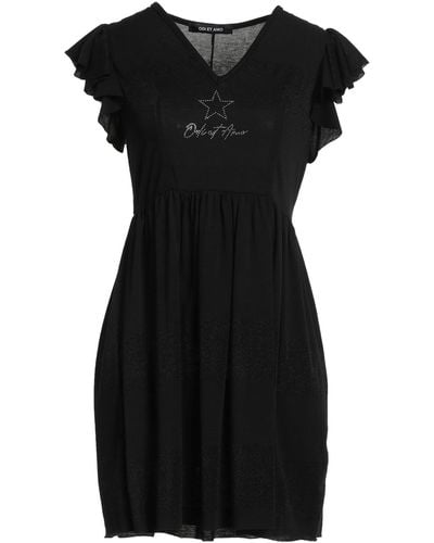 Odi Et Amo Mini Dress - Black