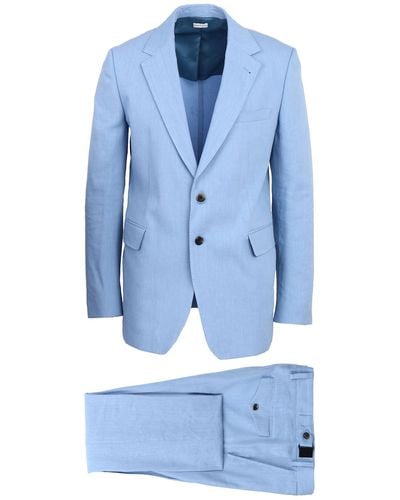 Dries Van Noten Anzug - Blau