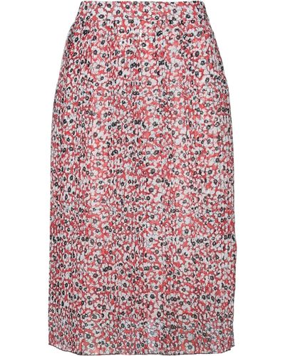 Dondup Midi Skirt - Red