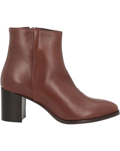 Elisa Lanci Ankle Boots - Brown