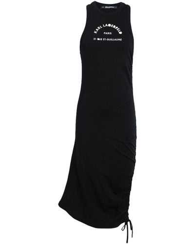Karl Lagerfeld Midi Dress - Black