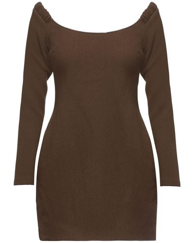 Khaite Mini Dress - Brown