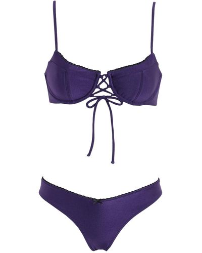 Frankie's Bikinis Maillot deux pièces - Violet
