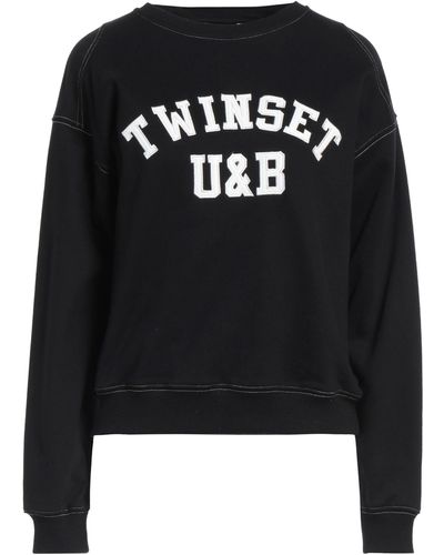 Twin Set Sweatshirt - Black