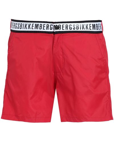 Bikkembergs Swim Trunks - Red