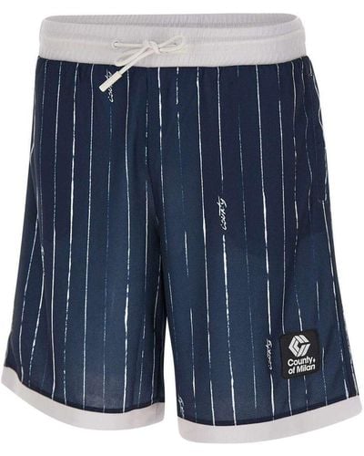 Marcelo Burlon Shorts & Bermudashorts - Blau