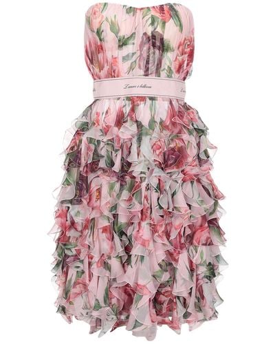 Dolce & Gabbana Short Dress - Pink