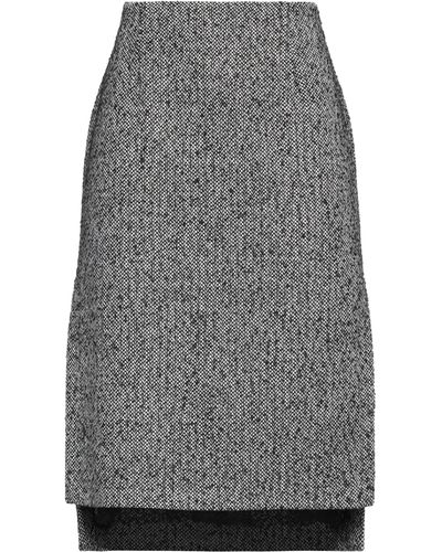 Sandro Ferrone Midi Skirt - Grey
