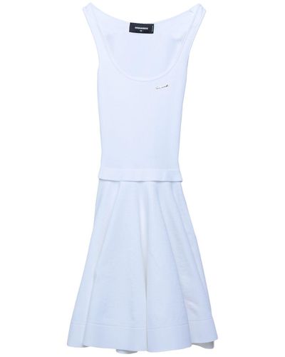 DSquared² Short Dress - White