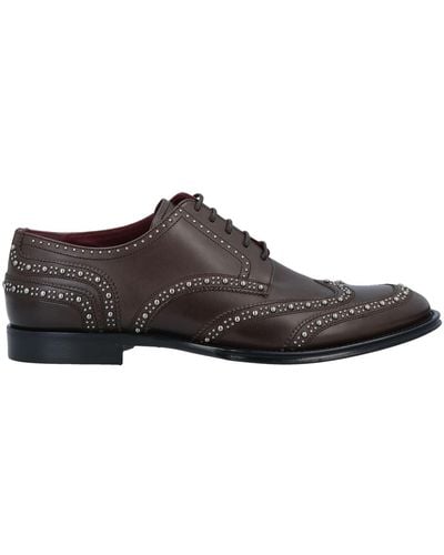 Dolce & Gabbana Chaussures à lacets - Marron