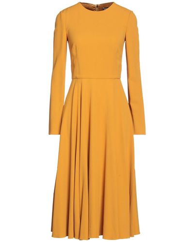 Dolce & Gabbana Midi Dress - Orange