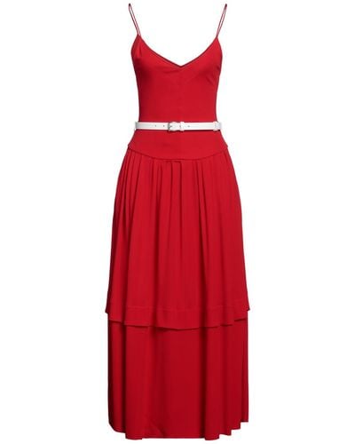 Victoria Beckham Midi Dress - Red