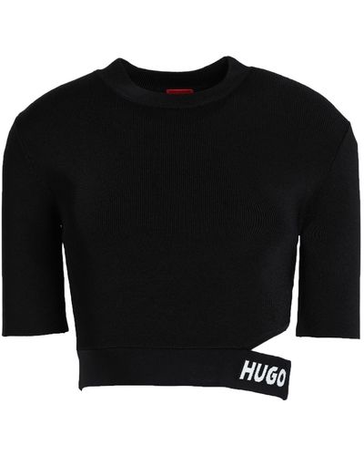 HUGO Pullover - Negro