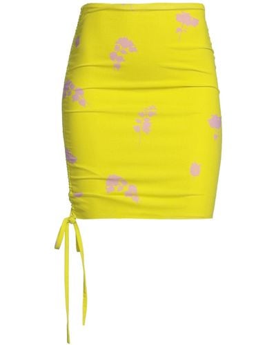 Les Benjamins Mini Skirt - Yellow