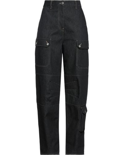 REMAIN Birger Christensen Pantalon en jean - Noir