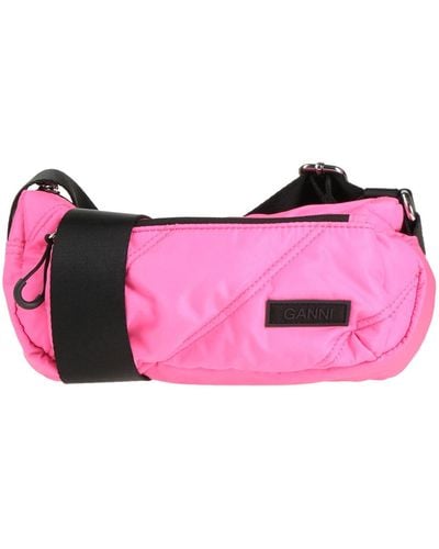 Ganni Cross-body Bag - Pink