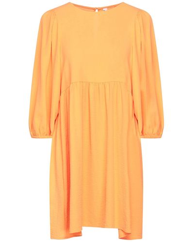 Jacqueline De Yong Mini Dress - Orange