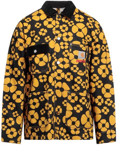Marni Overcoat & Trench Coat - Yellow