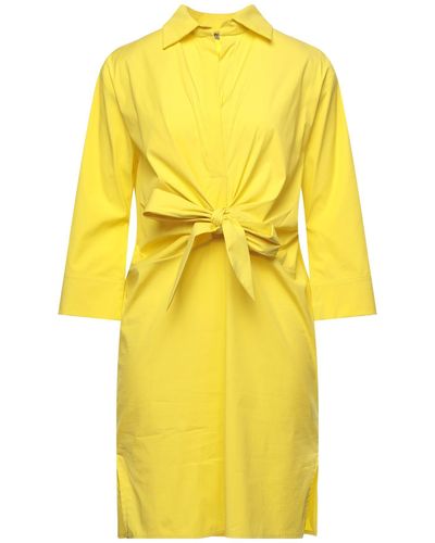 Carla G Short Dress - Yellow