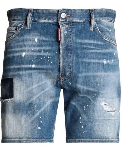 DSquared² Short en jean - Bleu