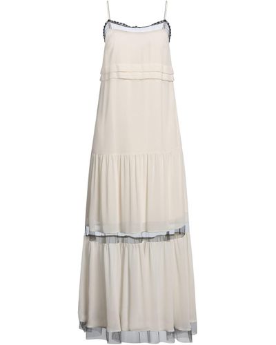 Twin Set Maxi-Kleid - Weiß