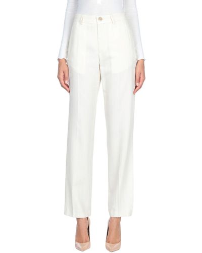 Erika Cavallini Semi Couture Pants - White