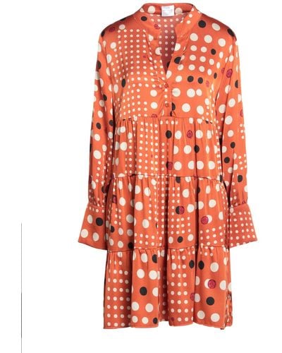 Anonyme Designers Mini-Kleid - Orange