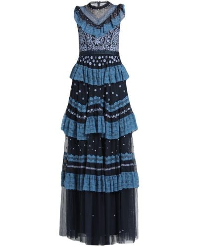 Needle & Thread Long Dress - Blue