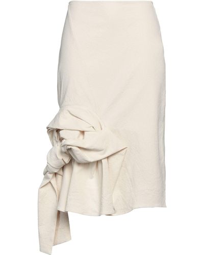 Jacquemus Midi Skirt - Natural