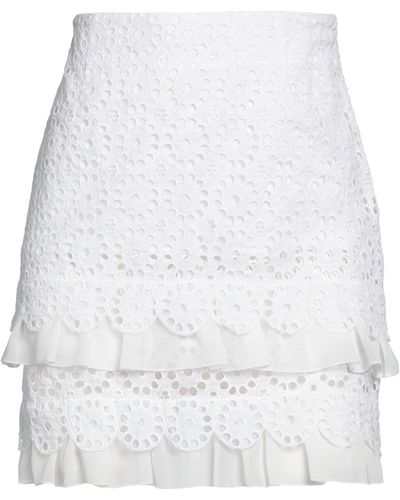 Blumarine Mini Skirt - White