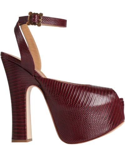 Vivienne Westwood Sandals Leather - Purple