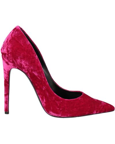 Aldo Castagna Fuchsia Court Shoes Textile Fibres - Pink