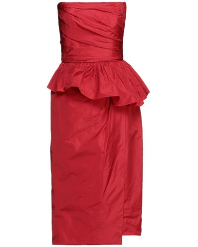 Max Mara Midi Dress - Red